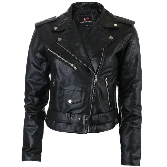 bunda dámská (křivák) MOTOR - MOT002 48