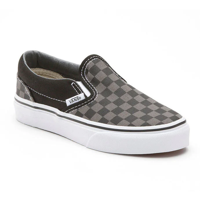 VANS Classic Slip-on Černá Šedá Bílá 37